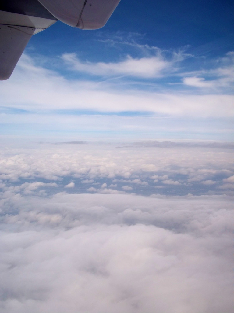 I miss this view from above the fluffy clouds. 